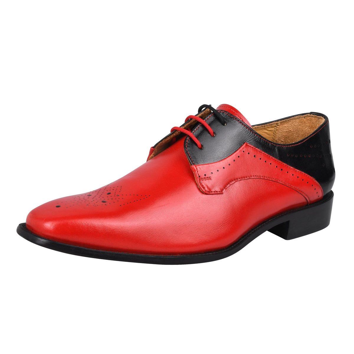 David Genuine Leather Red Bottom Dress Shoes