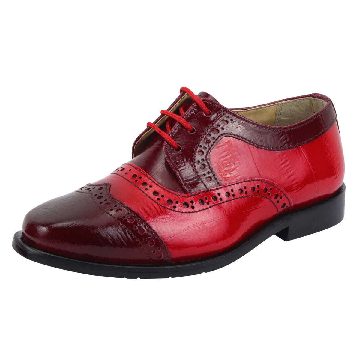 Red boys hot sale dress shoes