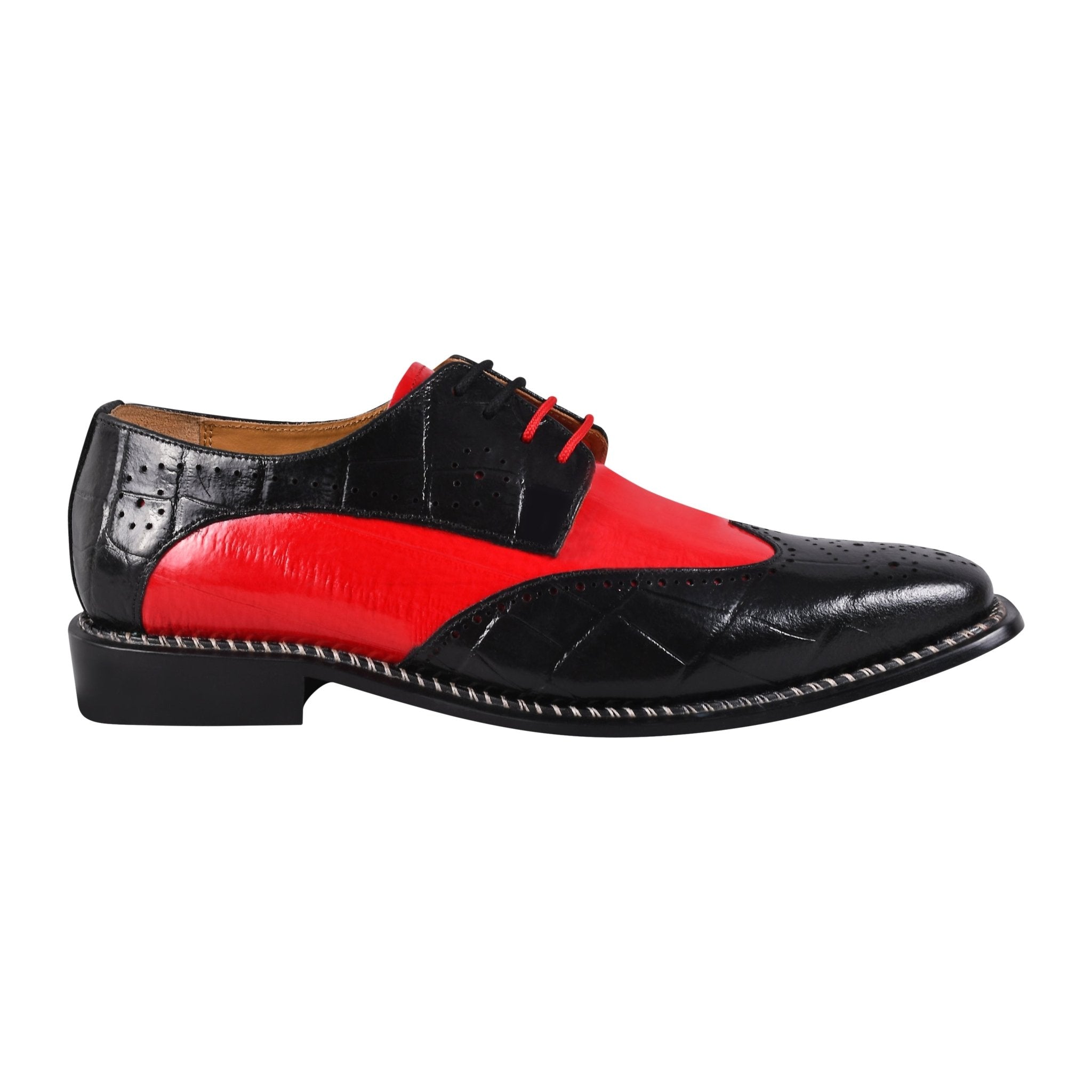 Boyka Leather Red Bottom Oxford Style Dress Shoes – LIBERTYZENO