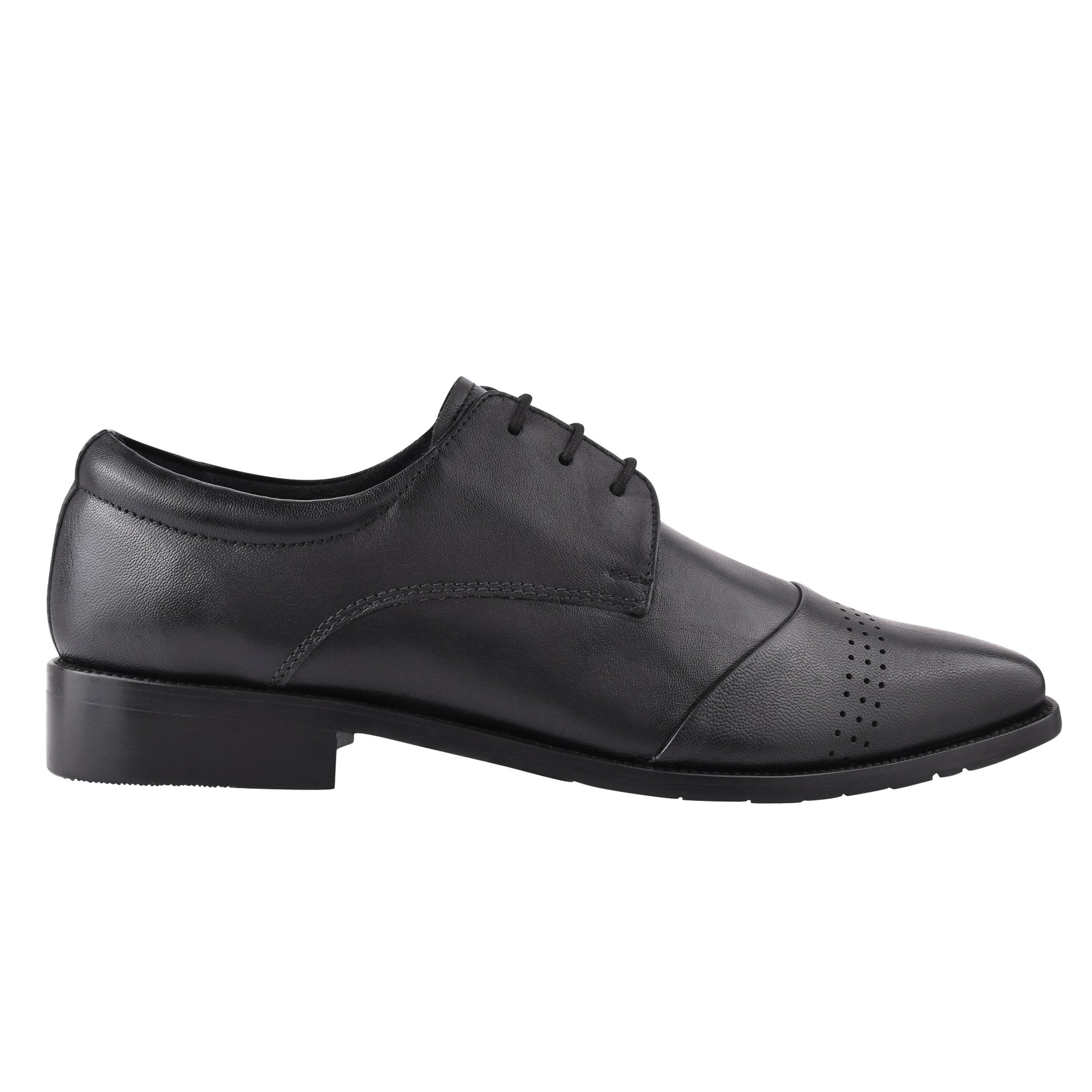 Zapato Leather Burnish Toe Oxford Style Dress Shoes for Men – LIBERTYZENO